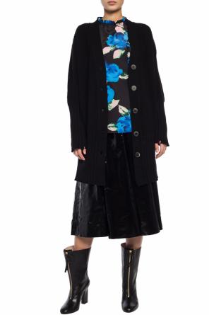 Patterned shirt with ruffles, zdjęcie 2 Patterned shirt with ruffles od MSGM